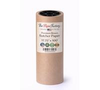 Brown Butcher Paper Roll (17.75 inches x 100 feet), Unbleached, Unwaxed & Uncoated for Smoking & Resting Meat by Paper Pros