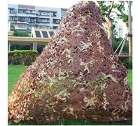 Brown Camouflage Netting - 3D Leaf Cutting Camo Net for Hunting & Shooting, Wear & Tear Resistant, Available in 2m-10m Sizes (6x5m / 19.6x16.4ft)