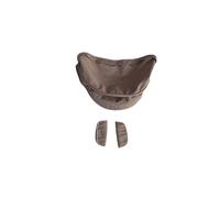 (Brown canopy) COLU KID Stroller Accessories Seat Cushion Change Kits Rain Cover Sunshade Insect Net Backpack Bag For Doona Car Seat Stroller