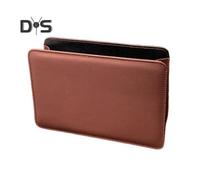(brown) Car Dustbin Small Mini Foldable Multi-Purpose Hanging Car Organizer Trash Bin for Clutter-Free Driving