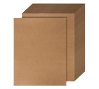 Brown Card Stock 100 Sheets Card Stock Printer Paper A6 Kraft Paper Perforated Cardstock Blank Printable Business Cards for DIY for Gift