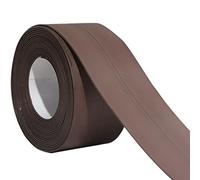 Brown Caulk Strip PE Flexible Self Adhesive Tape Waterproof Sealing Tape Sealant Strip for Kitchen, Bathroom, Bathtub, Toilet, Wall Floor (129 x 1.5in)