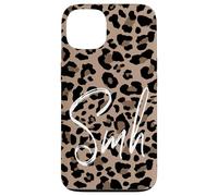 Brown Cheetah Leopard Print Shake My Head Cute Design SMH Case for iPhone 13