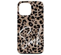 Brown Cheetah Leopard Print Shake My Head Cute Design SMH Case for iPhone 13 Pro Max