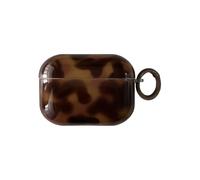Brown Cheetah Print Case for AirPods Pro 3 Generation with Lock,Trendy Leopard Cheetah Retro y2k Stylish Cool Girls Women Slim Protective Cover for Airpod Pro3
