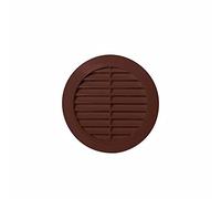 Brown Circle Air Vent Grille - 80mm / 3.14" inch - Round Ducting Ventilation Cover.