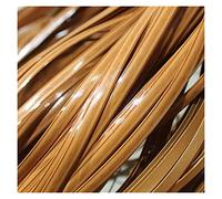 Brown Coffee Gradient Flat Synthetic Rattan Repair Material 8mm*70m 500g Flaches Pe-Rattan Kaffee Farbverlauf Flache Kunststoff Rattan Plastic Rattan Wicker Repair Kit Patio Furniture Repair