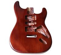 Brown Color Ashwood Electric Guitar Body High Gloss Guitar Barrel Guitar body replacement