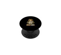 Brown Color Built Heartless Brown Graphic PopSockets Adhesive PopGrip