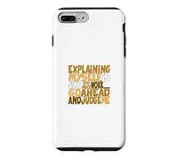 Brown Color Go Ahead, Judge Me Brown Graphic Case for iPhone 7 Plus/8 Plus