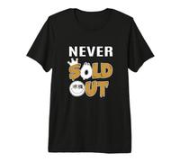 Brown Color Never Sold Out Brown Graphic Premium T-Shirt