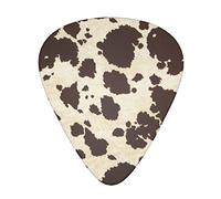 brown Cow Spots The 12 piece guitar pick pack is suitable for various electric guitars, acoustic guitars and bass guitars