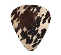 Brown Cowhide 1 High-Quality, Wear-Resistant And Tough Guitar Picks Give You A Different Musical Experience