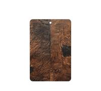 Brown Cowhide Art Printing 10 Pieces Air Freshener Cards,Car Scented Hanging Air Freshener Fragrant Sheets For Car Use