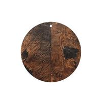 Brown Cowhide Art Printing 10 Pieces Air Freshener Cards,Car Scented Hanging Air Freshener Fragrant Sheets For Car Use