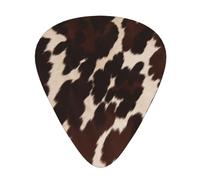 Brown Cowhide High-Quality, Wear-Resistant And Tough Guitar Picks Give You A Different Musical Experience