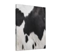 Brown Cowhide -Print Unframed Canvas Prints 8x10 Inch - Premium Gallery-Wall Art for Living Room & Bedroom - Modern Abstract Painting - Home Decor Gift (20x25cm).