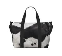 (Brown Cowhide) Waterproof Lightweight Hand Travel Bag - Large Carry-On for 3-5 Day Trips | Air Travel, Sports, Weekend Use | Men & Women (1-Pack)
