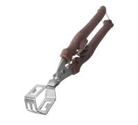 Brown Cutting Tool | Manual Almond Peeler Pecan Cracker Tool for Kitchen - For Pecan, Almond, Nuts, Women, Men, Adults, Home, Party, Camping, Baking