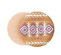 Brown Dart Mexico Totems Ancient Civilization Air Cushion Makeup Foundation Sponge Powder Puff