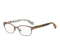 Brown Diandra Eyewear Frames, unisex, Kate Spade, Glasses, Brown, 51 MM, Accessories 51 MM