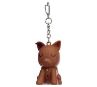 Brown Dog Keyring | LED Torch & Barking Sound | Mini Gift | Cracker Filler