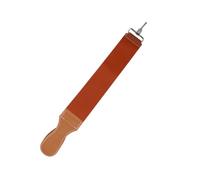 Brown Double-layer Leather Sharpening Cloth Razor Strop