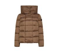 Brown Down Jacket for Women, female, Peuterey, Down Jackets, Brown, 3XL, Jackets 3XL