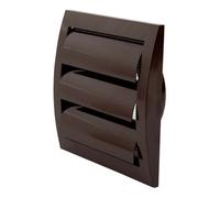 Brown Duct Gravity Flaps 150mm X 150mm / 100mm Vent Cover