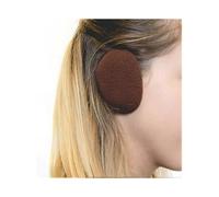(Brown) Earbags Bandless Ear Warmers/Earmuffs (1Pair)