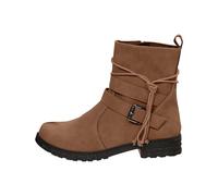 Brown Fall Winter Ready Boots with Supportive Heel for A Polished and Stable Wear