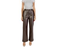 Brown Fall/Winter Women Trousers - female - Liu Jo - Wide Trousers - Brown - M - Trousers M