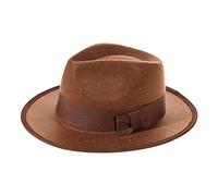 Brown Felt Explorer Hat