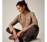 Brown female 10 Regatta Women's Sweethart Half-Zip Fleece Brown, Size: 10