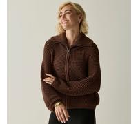 Brown female 14 Regatta Life Women's Ottawa Cardigan Brown, Size: 14
