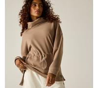 Brown female 16 Regatta Women's Roll Neck Pullover Fleece Brown, Size: 16