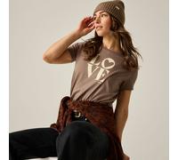 Brown female 22 Regatta Women's Filandra VX T-Shirt Brown, Size: 22