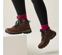 Brown female UK 3 Regatta Women's Holcombe Classic Walking Boots Brown, Size: UK 3