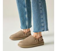 Regatta Womens Risley Waterproof Clogs Faux Fur Lined Warm Winter Shoes Brown