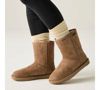 Regatta Women's Risely Waterproof Fur Lined Boots in Light Brown | Size: 7 Regatta Light Brown 7