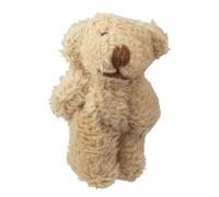 Brown Furry Teddy Bear, Dolls House Miniature Nursery Accessory