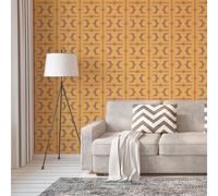 A.S. Création Wallpaper Retro 70s Panel 395334 Brown/Yellow/Orange 8.5m x 0.53m Paste The Wall