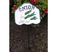 Brown & Ginger Colourful Hand-Painted Veg Signs - Various Styles Available (Onion)