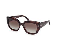 Brown Gradient Butterfly Sunglasses - female - Tom Ford - Sunglasses - Brown - 53 MM - Accessories 53 MM