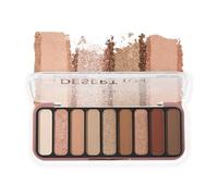 Brown Grey Nude Eye Shadows Palette For Women - Long Lasting Waterproof Shimmer Matte Eyeshadow Make-Up Palettes - Highly Pigmented Blendable Nude Gold Brown Eyeshadow Palette