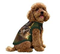Brown Hare in The Grass Dog Shirts for Small Doggie Pet