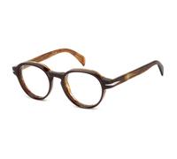 Brown Horn Sunglasses Frames DB 7153 - unisex - Eyewear by David Beckham - Glasses - Brown - 49 MM - Accessories 49 MM