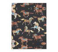 Brown Horse Crystal Sticker, 3D Stereoscopic Effect, Pattern Does Not Fall Off When Exposed to Water
