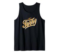 Brown I Ain't Sorry Brown Graphic Tank Top