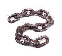 Brown Jumbo Chain Prop (1 Pc) - Realistic Design, Perfect Costume Accessory for Halloween. Pirate-Themed Events, Photoshoots, Parties, & More Halloween
